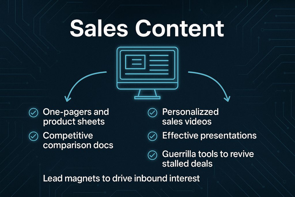 Sales collatoral material – content marketing delivered by ATM in NY and byond sales and content markting matreial developed by ATM in NY and beyond