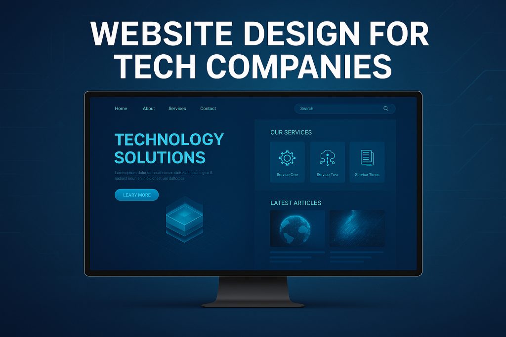 Website desing for tech companies ATM Provides Website desing for tech companies in NY and beyond