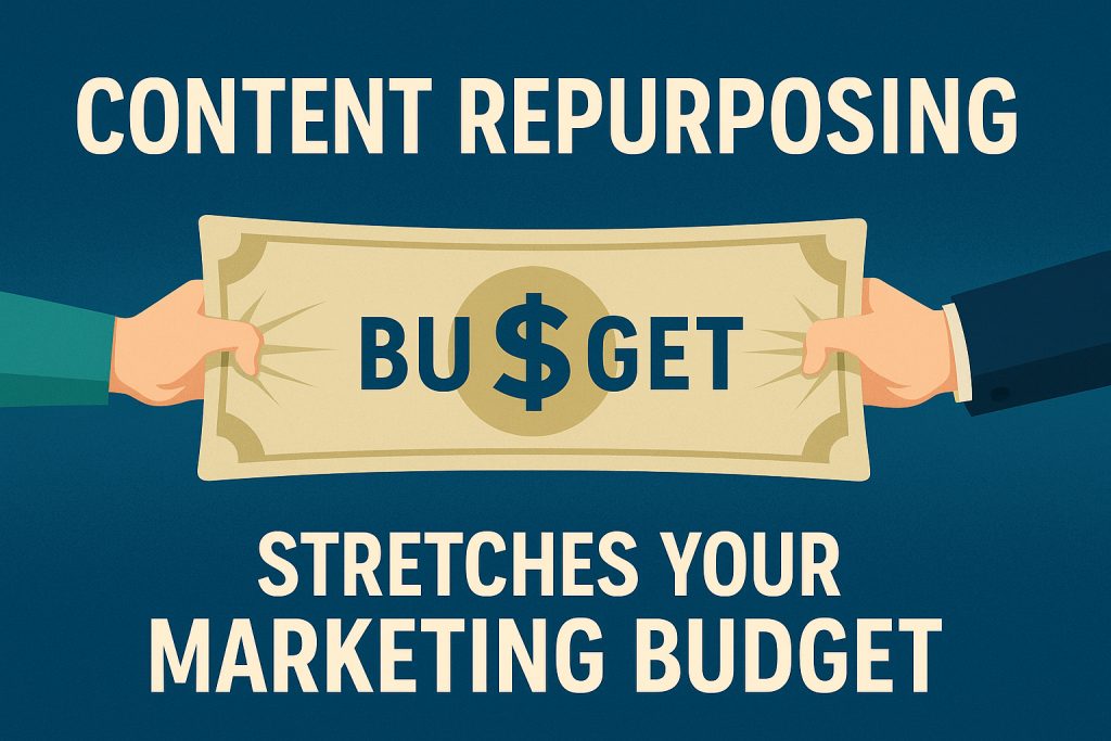 AI & Autoamtion can be used to repurpose content to strech client’s budgets Accelerated Technical Mareking uses AI & Autoamtion to repurpose content to strech client's budgets